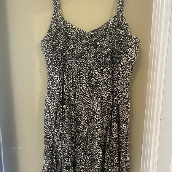 Old Navy Cami Fit & Flare Leopard Dress - Size XL - Picture 4 of 6